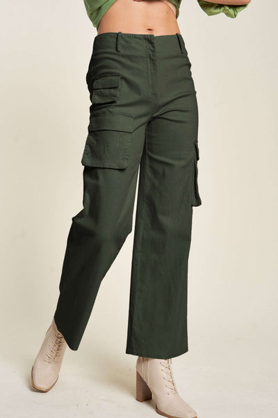 Black Forest / S Davi & Dani Flap Pocket Mid Rise Cargo Pants