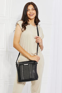 Black / One Size Nicole Lee USA Love Handbag