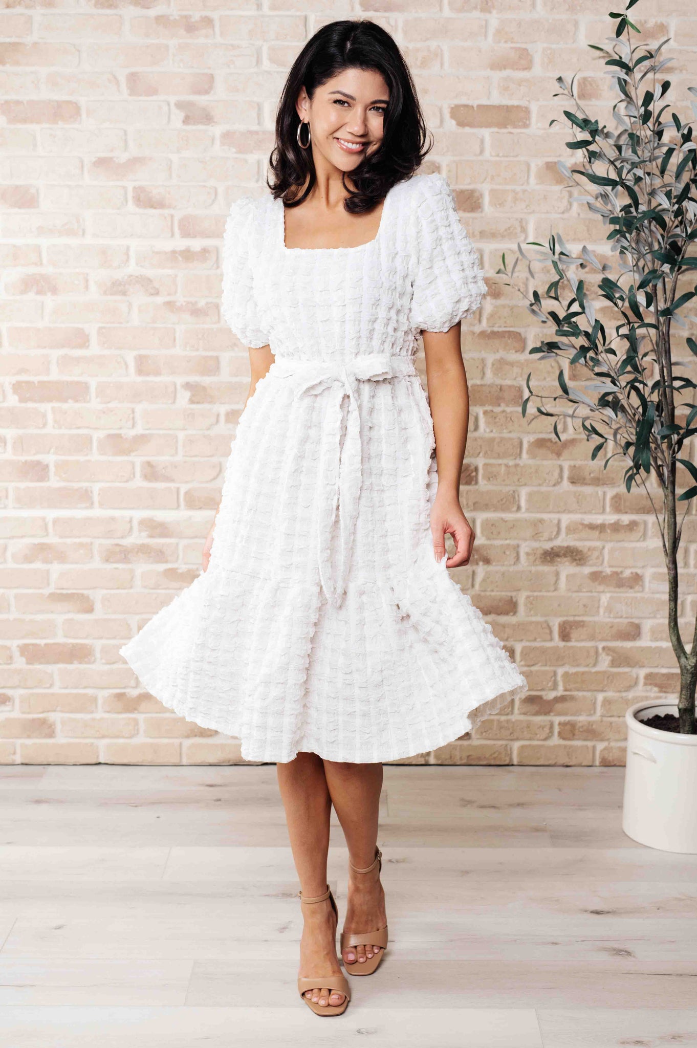 Dresses On Cloud Nine Bubble Midi Dress