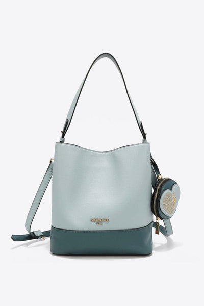 Misty  Blue / One Size Nicole Lee USA Doing the Most Handbag