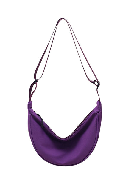 Purple / One Size Polyester Sling Bag