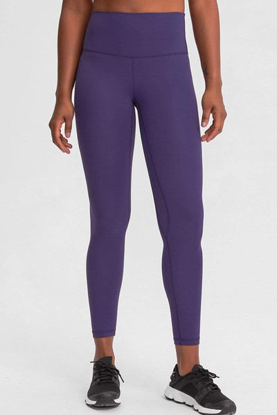 Purple / 2 Basic Active Leggings