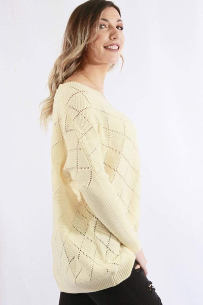 V-neck Oversized Dolman Sleeve Sweater